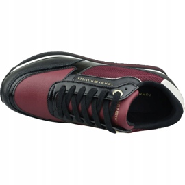 Skor Tommy Hilfiger Tommy Retro Branded Sneaker W FW0FW04305 Gby röd 2