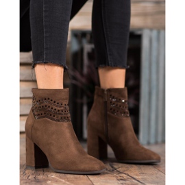 Kylie Eleganta bruna stövlar 1