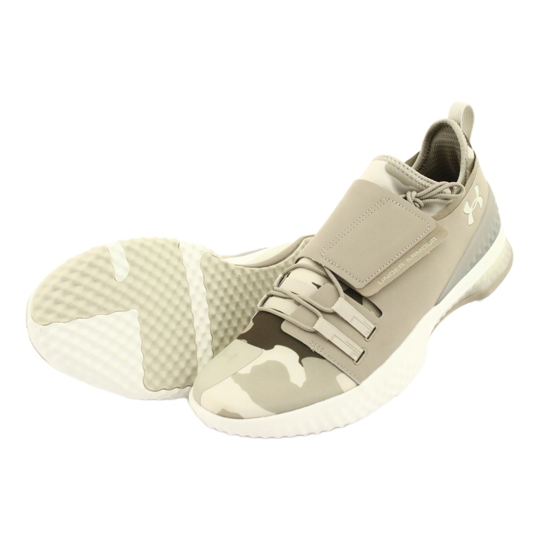 Under Armour Architech 3Di Valor M 3000 368-200 träningsskor brun grön 5