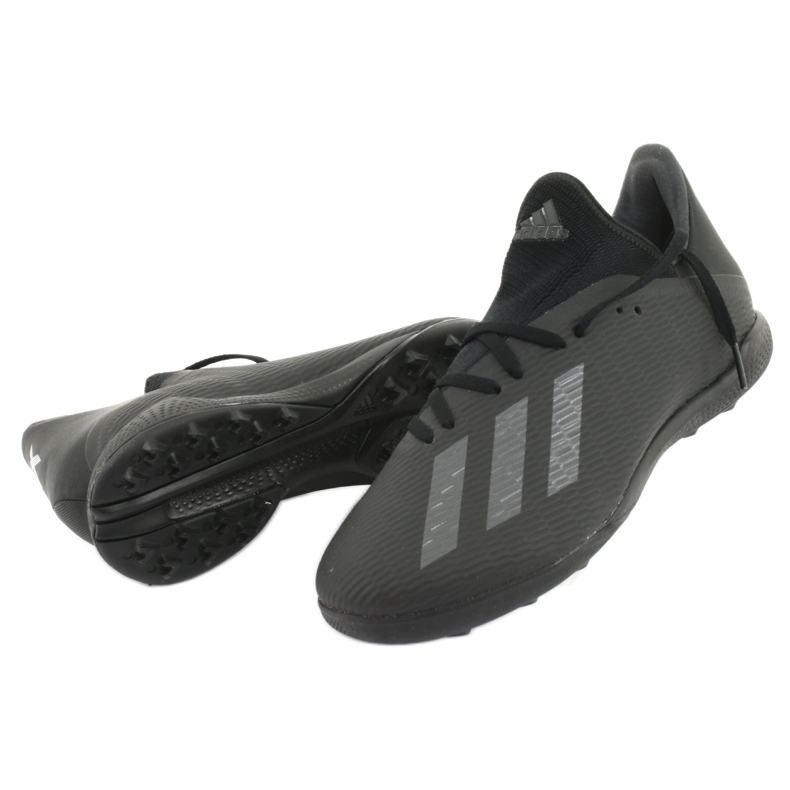 Adidas X 19.3 Tf M F35373 fotbollsskor svart 3