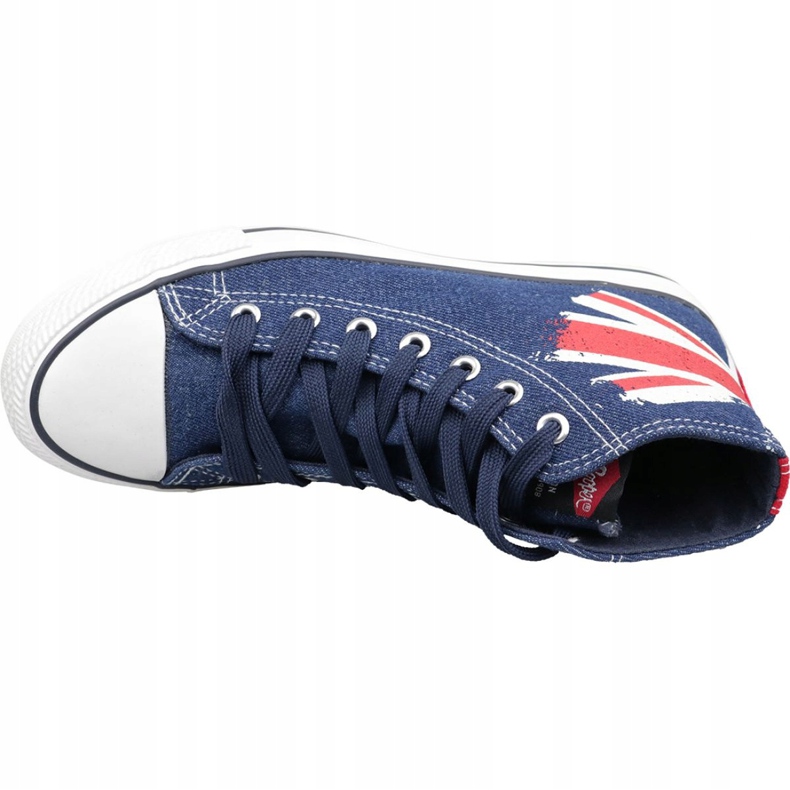 Lee Cooper High Cut 1 M LCW-19-530-041 skor marinblå 2