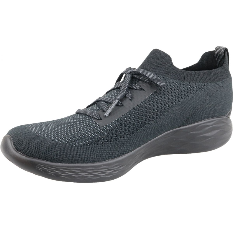 Skechers You Shine Trainers W 14957-BKGY grå 1