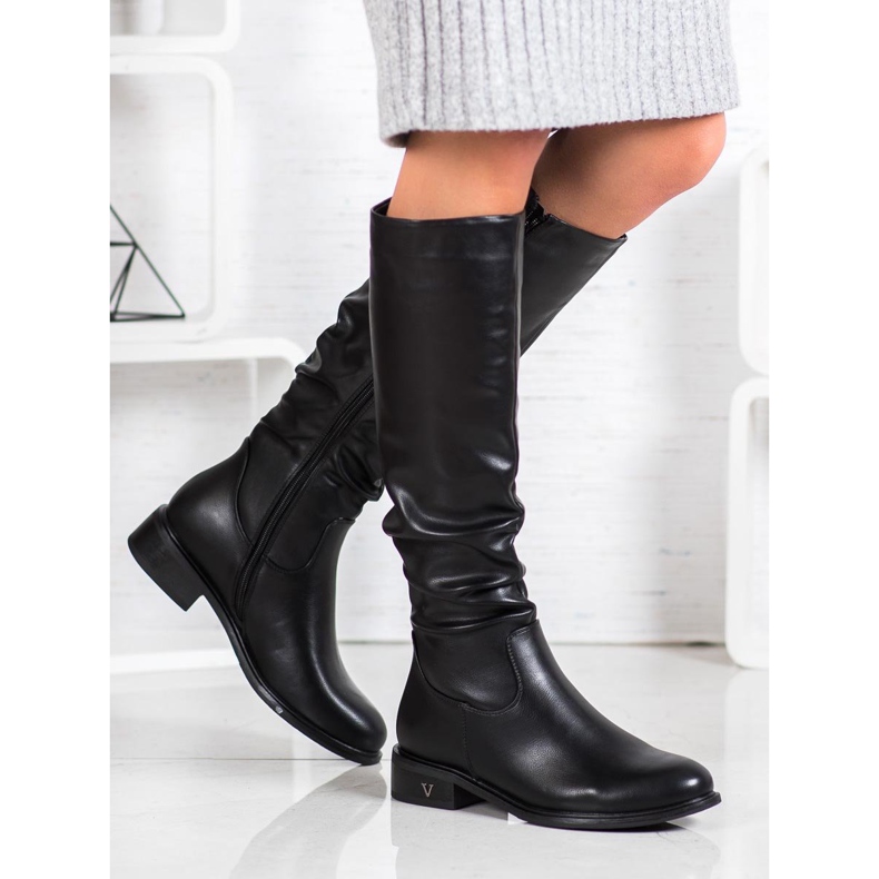 Klassiska VINCEZA stövlar svart 1
