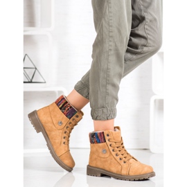 Moderiktiga MCKEYLOR -fällare brun 1