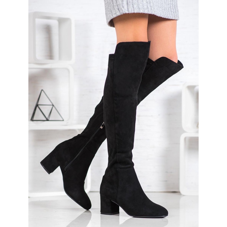 SHELOVET Stövlar På En Pelare svart 1