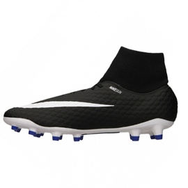 Nike Hypervenom Phelon 3 Df Fg M 917764-002 fotbollsskor svart svart 1