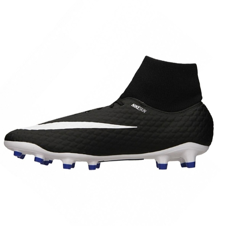Nike Hypervenom Phelon 3 Df Fg M 917764-002 fotbollsskor svart svart 1