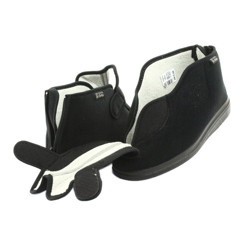 Dr.orto Befado Women's For Sick Feet 987D002 Black Silber Insert svart 4