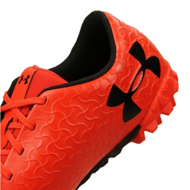 Under Armour Magnetico Select Tf M 3000116-600 fotbollsskor orange röd 2