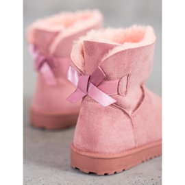 Haver Bekväm Mukluki rosa 1