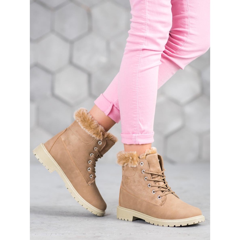 SHELOVET Bekväma fällare brun 1