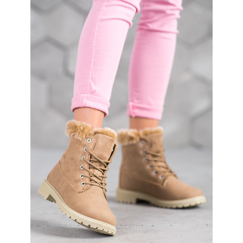 SHELOVET Bekväma fällare brun 2