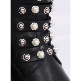 Militära svarta stövlar 7671-PA Svart 2