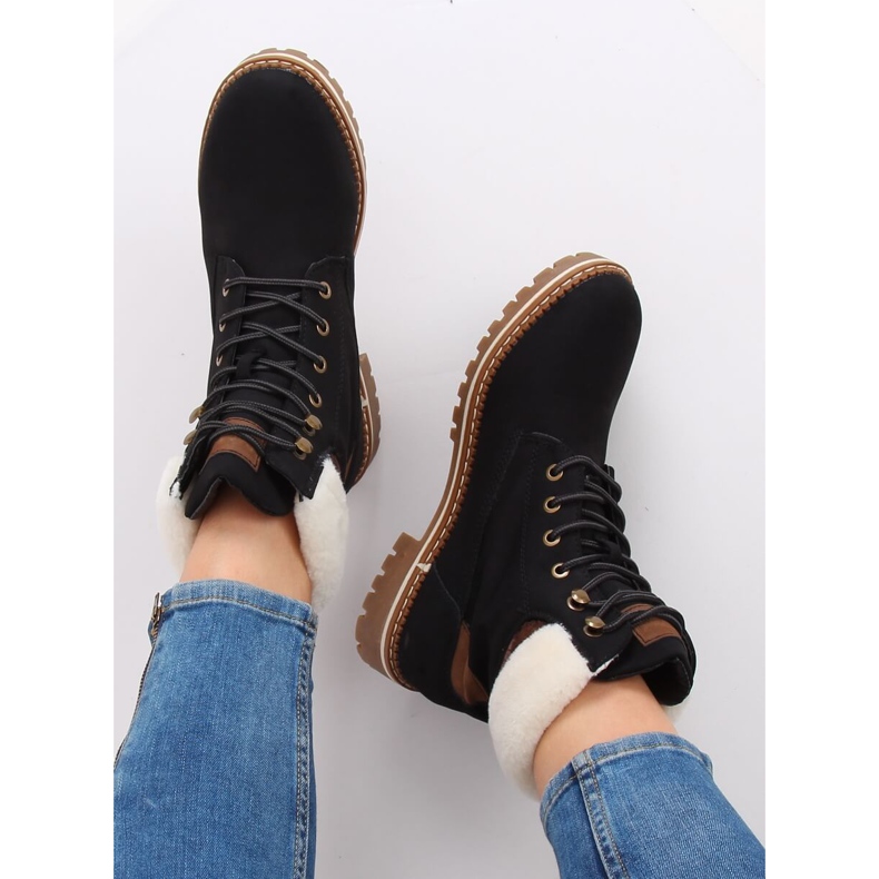 Svarta träskor 185-PA Svart 2