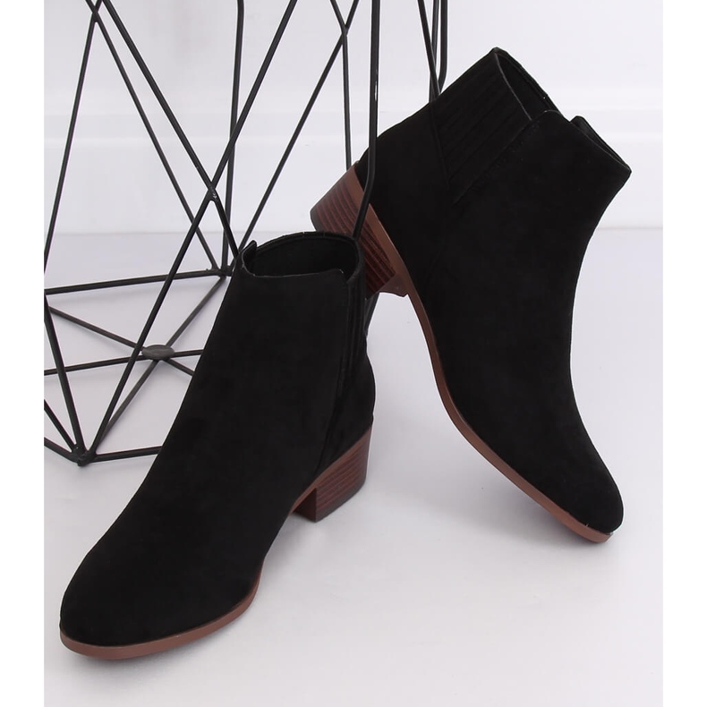 Svart mocka Chelsea stövlar 7967-PA Svart 1