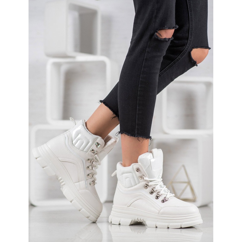 SHELOVET Varma sneakers vit 1