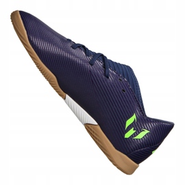 Adidas Nemeziz Messi 19.3 I Jr EF1815 skor marinblå purpur 1