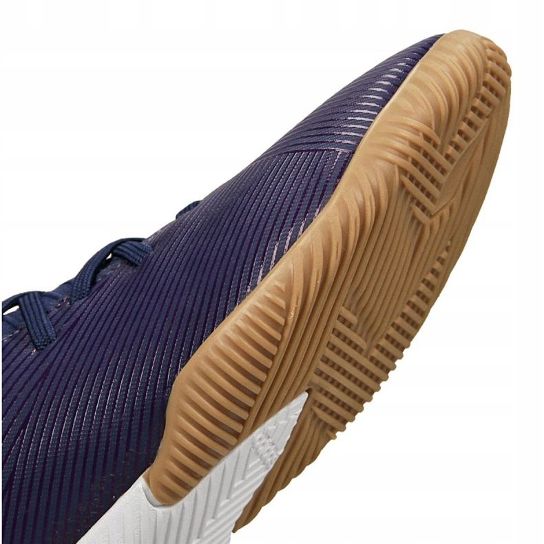 Adidas Nemeziz Messi 19.3 I Jr EF1815 skor marinblå purpur 2