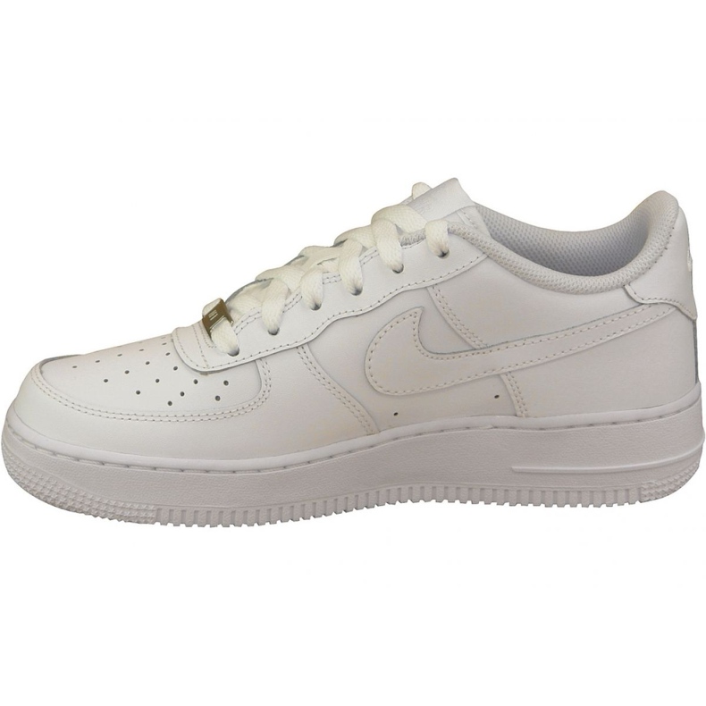 Nike Air Force 1 Gs Jr 314192-117 sko vit 1