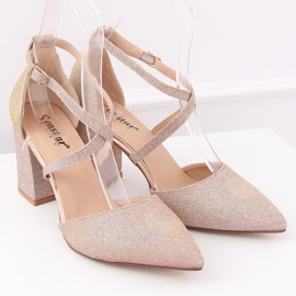 Pumpar på stolpen NC951 Champagne rosa 1