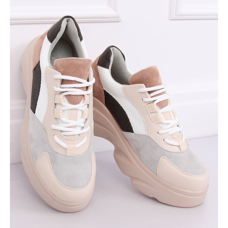 NH-31 Beige sneakers mångfärgad 2