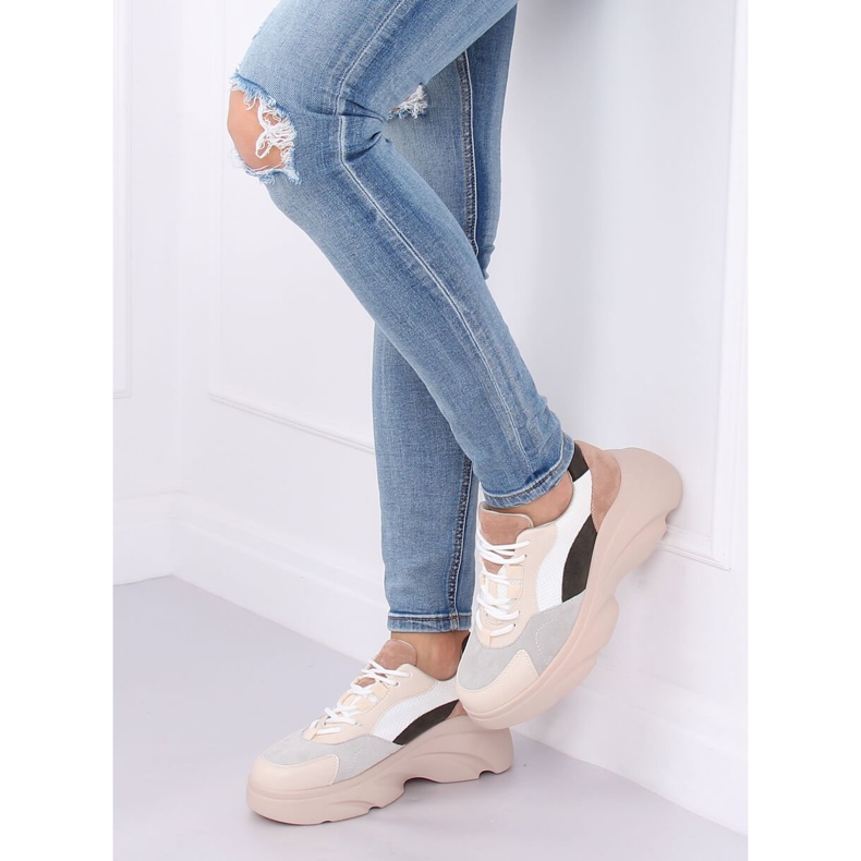 NH-31 Beige sneakers mångfärgad 1