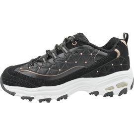 Skechers D'Lites W 13087-BKRG svart 1