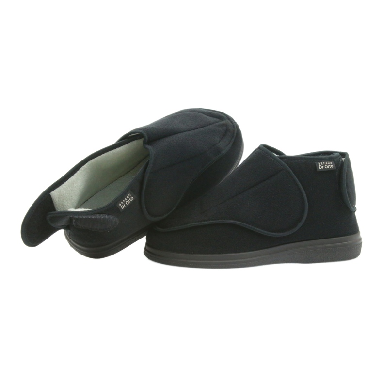 Dr.orto befado mäns tofflor pu 163m002 svart 3
