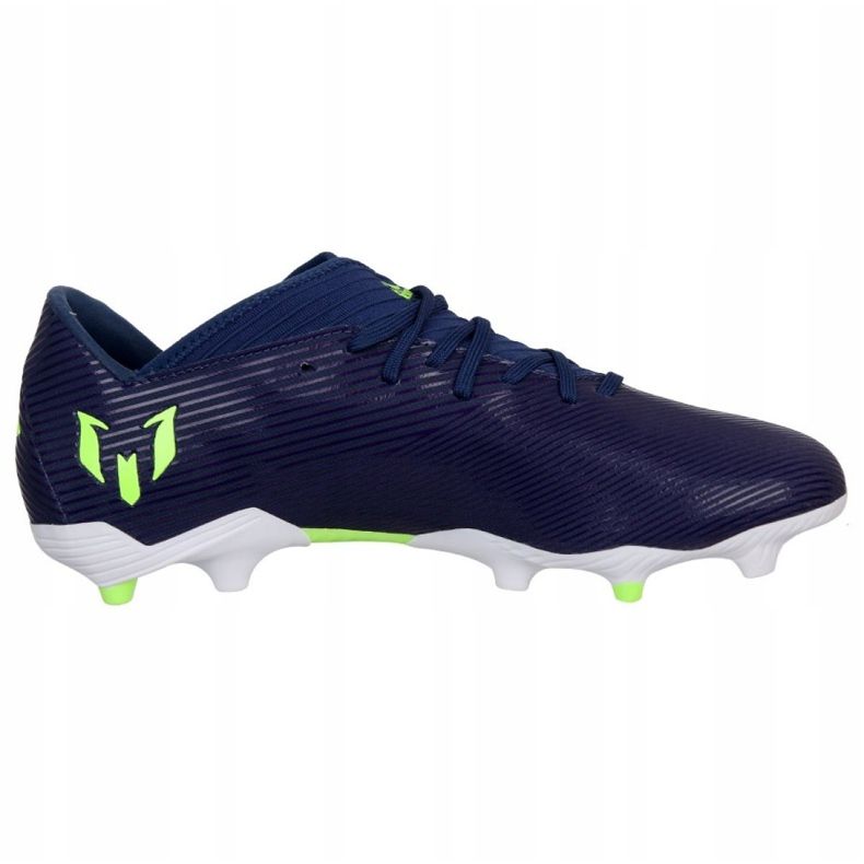 Adidas Nemeziz Messi 19.3 Fg M EF1806 skor purpur marinblå 1
