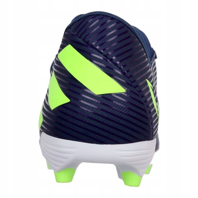 Adidas Nemeziz Messi 19.3 Fg M EF1806 skor purpur marinblå 2