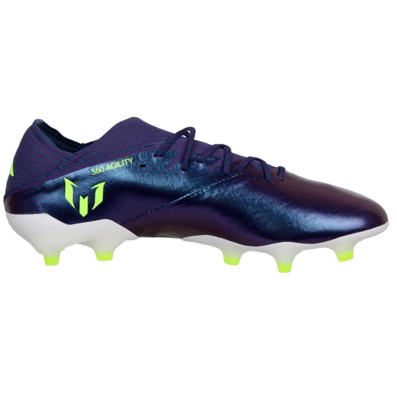 Adidas Nemeziz Messi 19.1 Fg M EG7332 skor purpur purpur 1