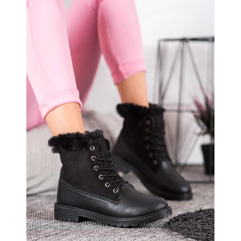 SHELOVET Bekväma fällare svart 2