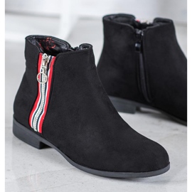 SHELOVET Varma stövlar med dragkedja svart 1