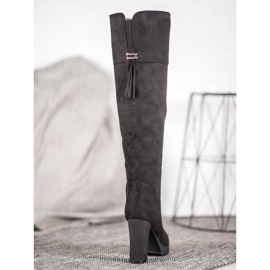 Evento Mocka Platform stövlar svart 2