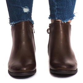 Varma stövlar J606 Camel brun 1