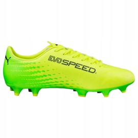 Fotbollsskor Puma Evo Speed ​​17.4 Fg M 104017 01 mångfärgad gul 2