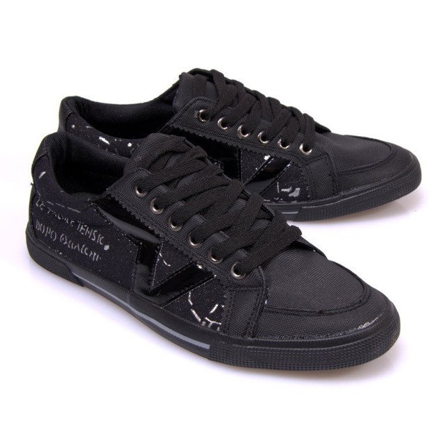 Material Sneakers A961 Svart 2