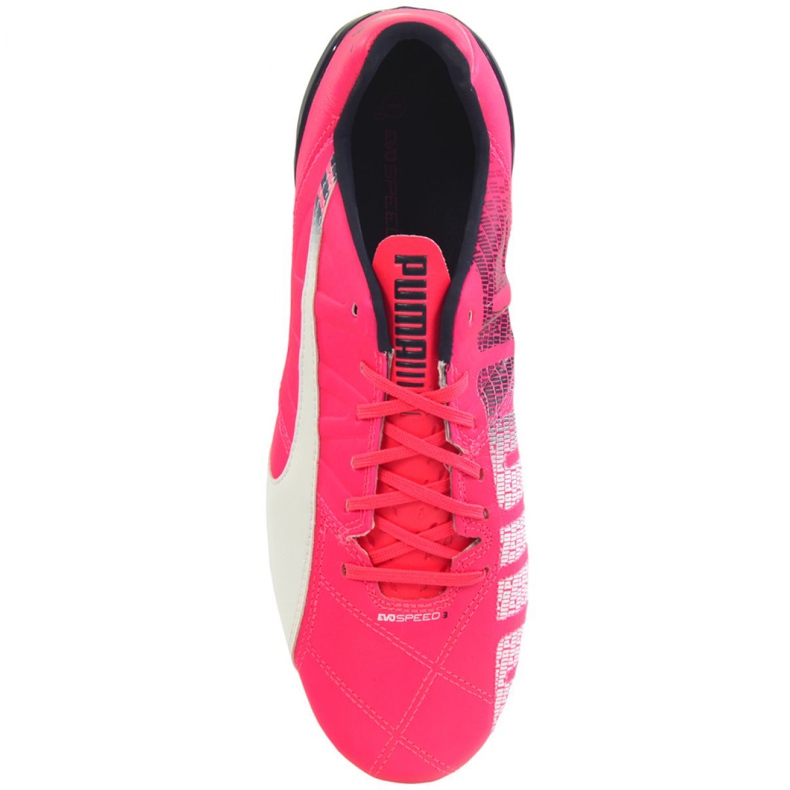 Fotbollsskor Puma Evo Speed ​​3.3 Fg M 103014 03 rosa rosa 1