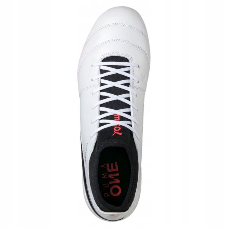 Fotbollsskor Puma One 17.3 Fg M 104074 01 svart vit 1