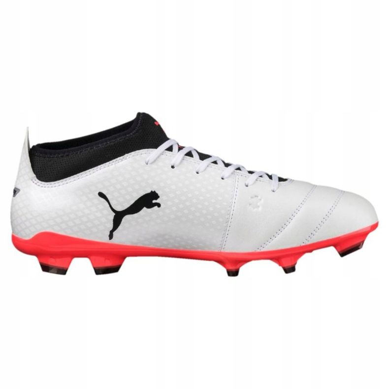 Fotbollsskor Puma One 17.3 Fg M 104074 01 svart vit 2