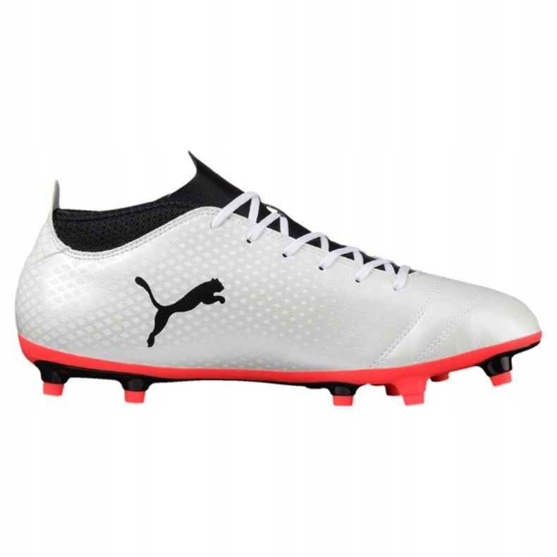Fotbollsskor Puma One 17.4 Fg M 104075 01 mångfärgad vit 2