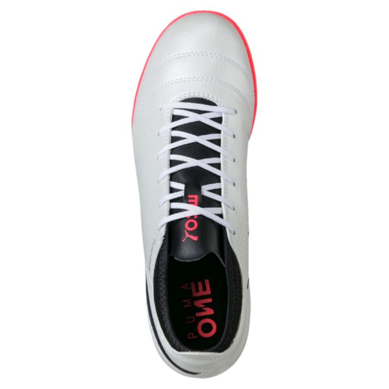 Puma One 17.4 Tt M 104078 01 fotbollsskor vit vit 1