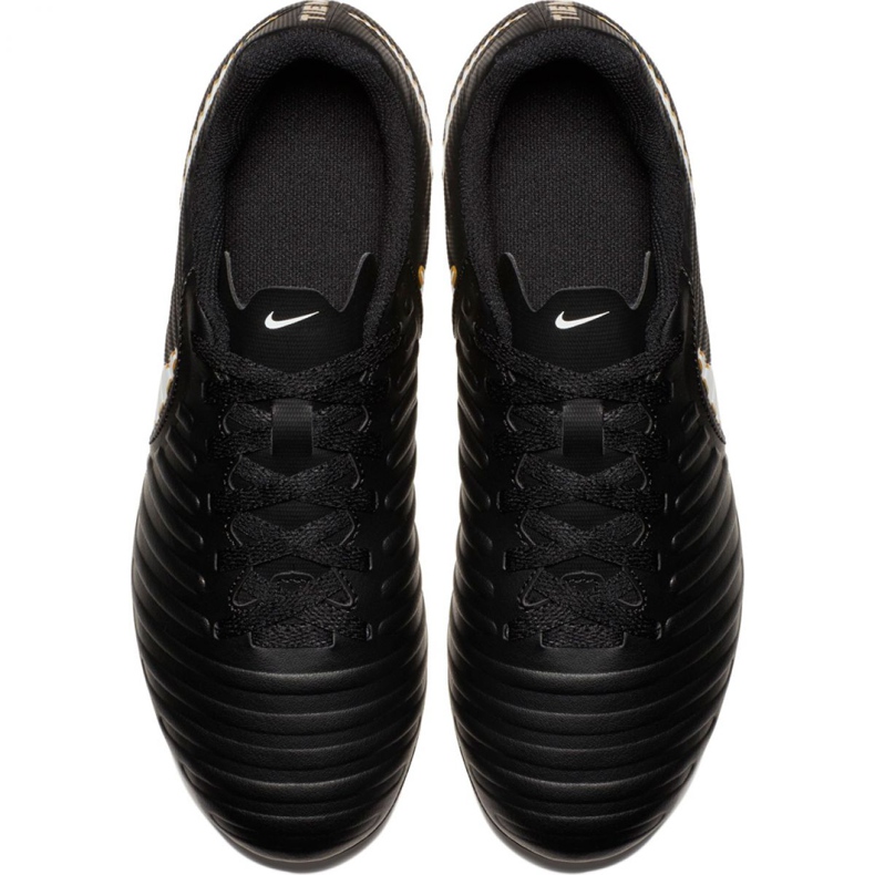 Nike Tiempo Rio Iv Fg Jr 897731-002 fotbollsskor svart svart 2