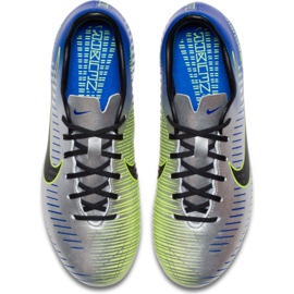 Nike Mercurial Victory 6 Neymar Fg Jr 921488-407 fotbollsskor grå silver- 1
