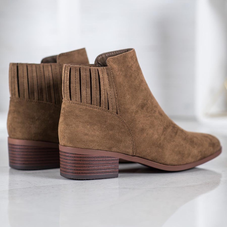 SDS Slip-on stövlar brun 2