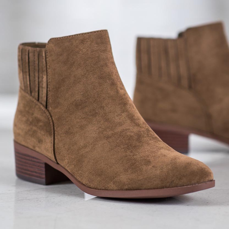 SDS Slip-on stövlar brun 1