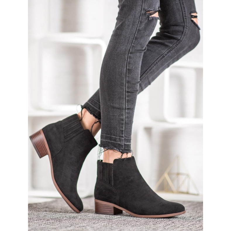 SDS Slip-on stövlar svart 1