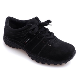 Vandringsskor Läder Nat 6144 Svart 1