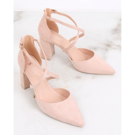 Pumpar på beige stolpen LE069P Beige 2