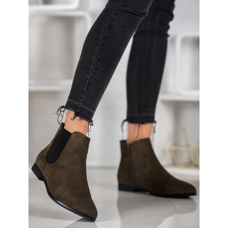 Marquiz Stövlar i Spitz grön 2